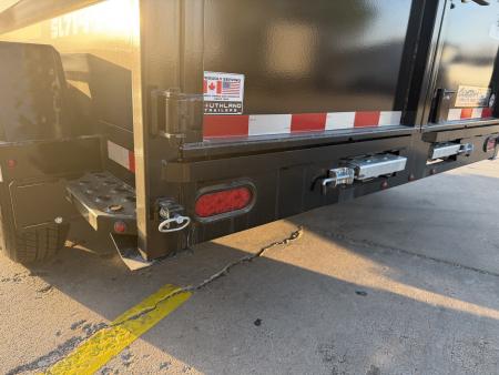 New #155741 2026 SOUTHLAND SL714 14 X 84 TANDEM AXLE 14K BUMPER PULL DUMP W/ SPARE TIRE
