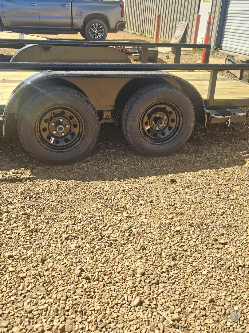 New 2026 Long Run Trailers 82"x16', Pipe, Slide in ramps Utility Trailer