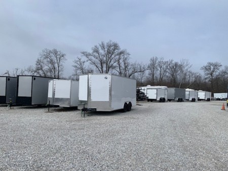 New 2026 Maximum Cargo Trailers 8.5x16 TA, 7' interior height, 35k axle, .080 polycore Cargo / Enclosed Trailer