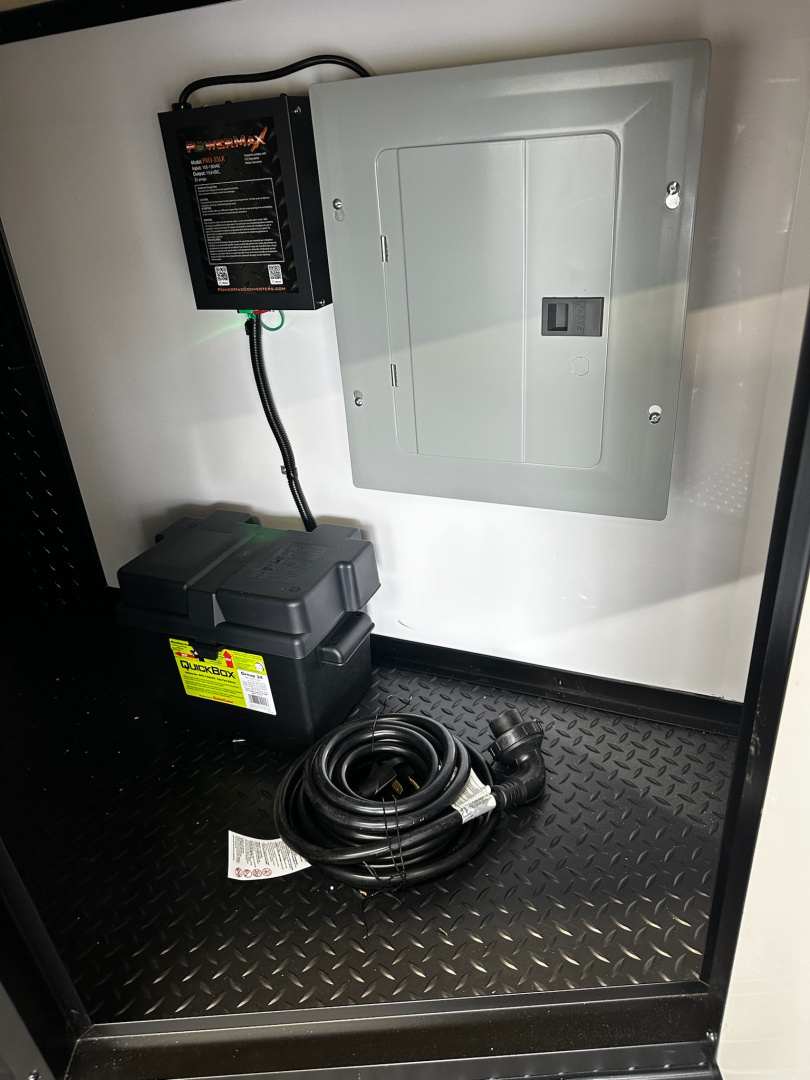 New 2026 Luxe 8.5x24 Racing Trailer Finished Interior-SCRATCH SALE -5200 Tandem Axle-Black-Blackout