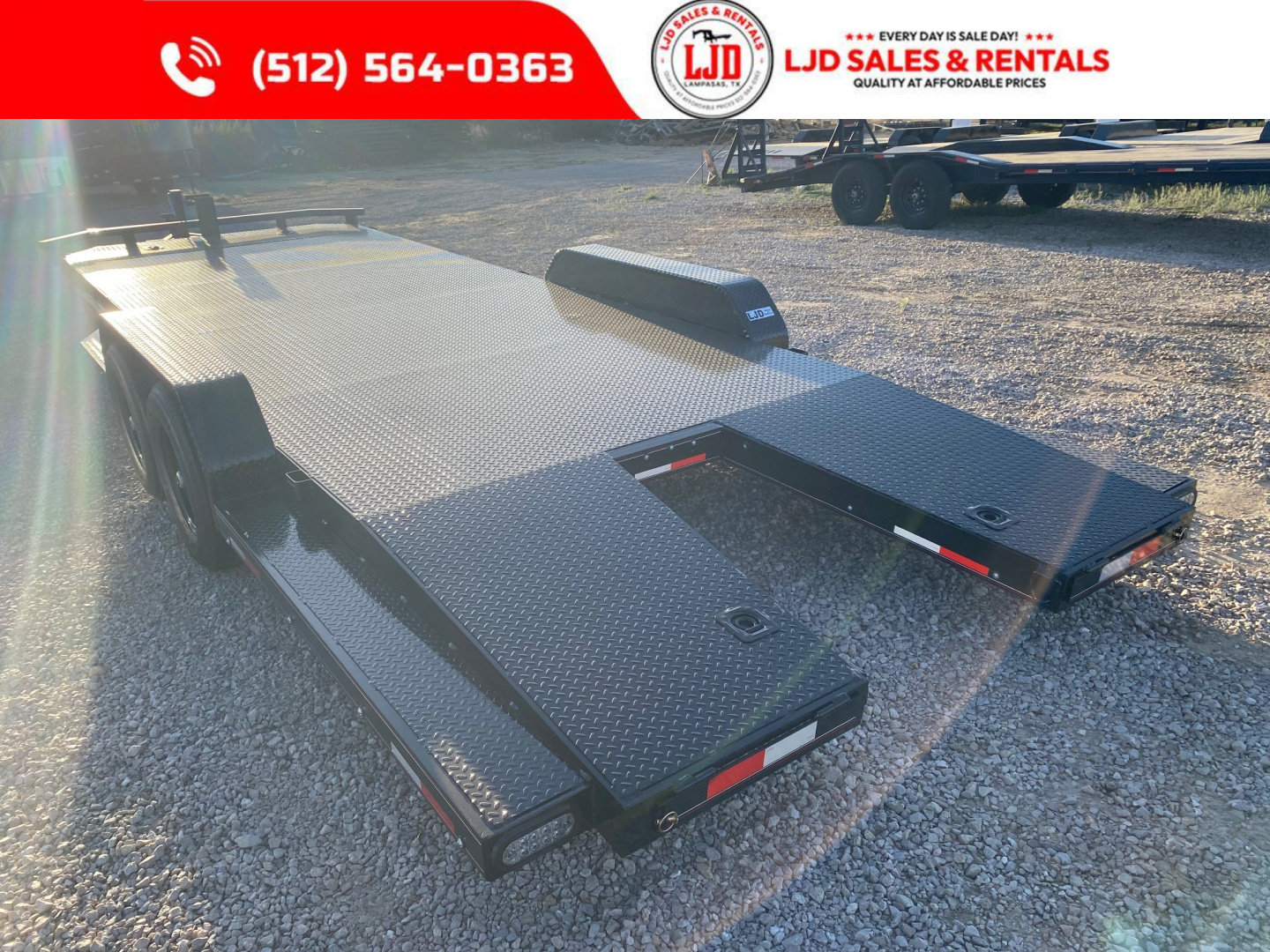 New 2026 Lion 83 x 20 Car Hauler - 12K GVWR - Split Dovetail