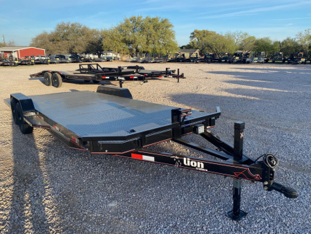 New 2026 Lion 83 x 20 Car Hauler - 12K GVWR - Split Dovetail