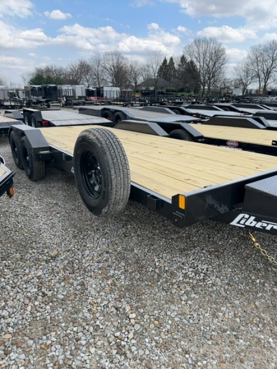New 2026 Liberty LC10K83X20C5DT Car Hauler 83X20 TA DOVETAIL (GVW:9990) ARSENAL GRAY METALLIC