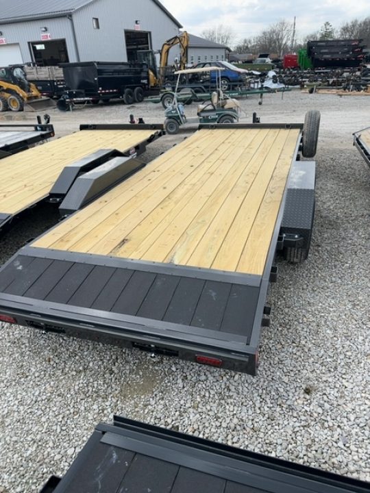 New 2026 Liberty LC10K83X20C5DT Car Hauler 83X20 TA DOVETAIL (GVW:9990) ARSENAL GRAY METALLIC