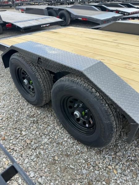 New 2026 Liberty LC10K83X20C5DT Car Hauler 83X20 TA DOVETAIL (GVW:9990) ARSENAL GRAY METALLIC