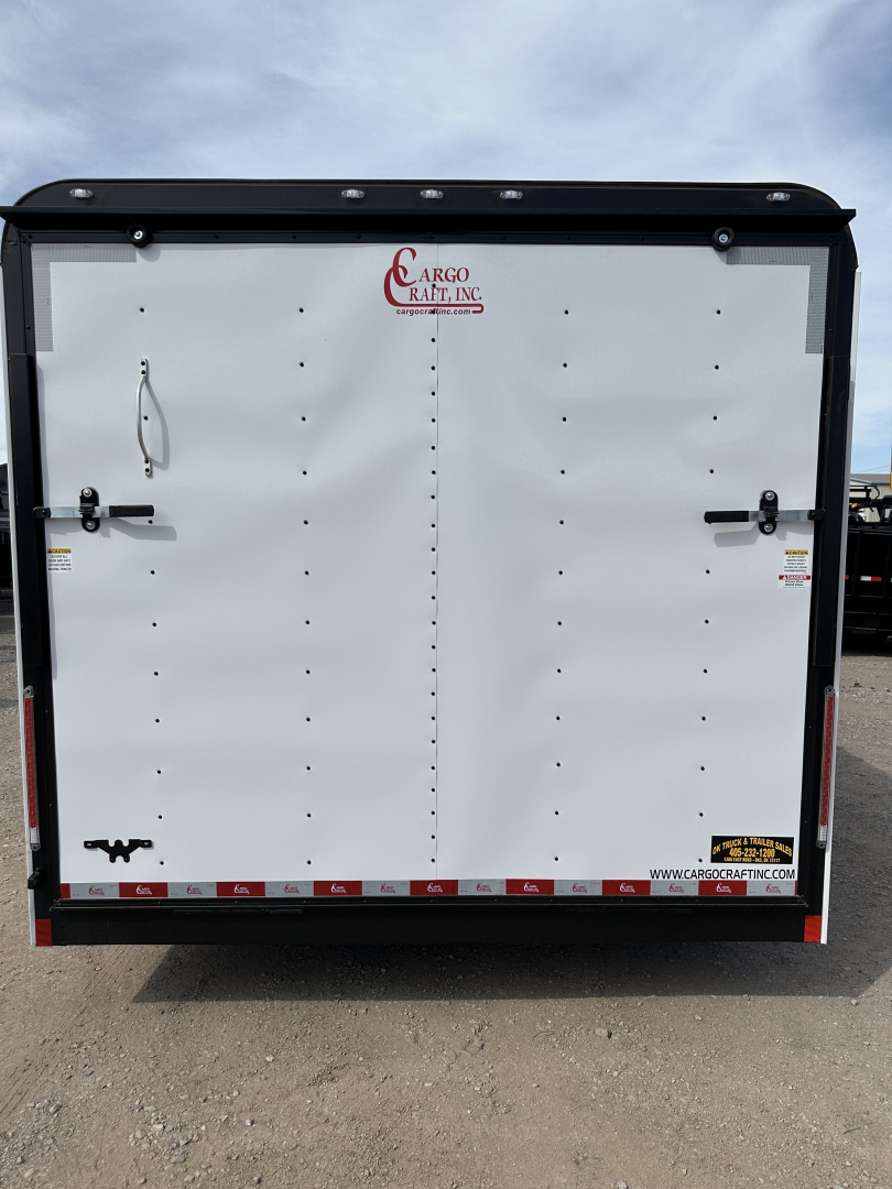 New 2026 Cargo Craft 8.5'x20x7'tall Expedition 5200s ramp White Black out Cargo / Enclosed Trailer