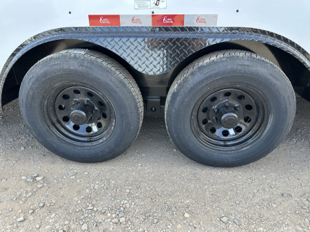 New 2026 Cargo Craft 8.5'x20x7'tall Expedition 5200s ramp White Black out Cargo / Enclosed Trailer