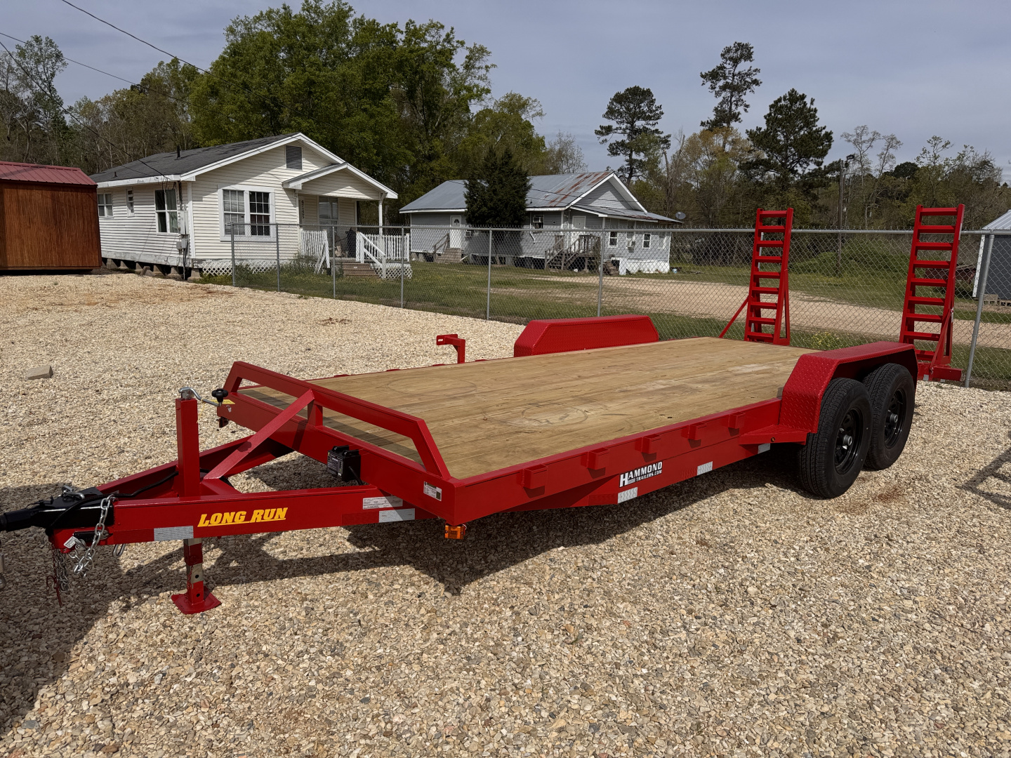 New 2026 NEW 82"x20' 12K GVWR Equipment Trailer