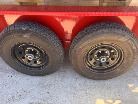 New 2026 NEW 82"x20' 12K GVWR Equipment Trailer