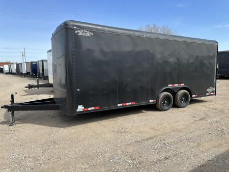 New 2023 Cargo Craft 8.5'x20'x7'tall Basic Auto Carrier Black / Black out Cargo / Enclosed Trailer