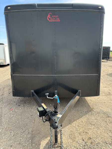 New 2023 Cargo Craft 8.5'x20'x7'tall Basic Auto Carrier Black / Black out Cargo / Enclosed Trailer