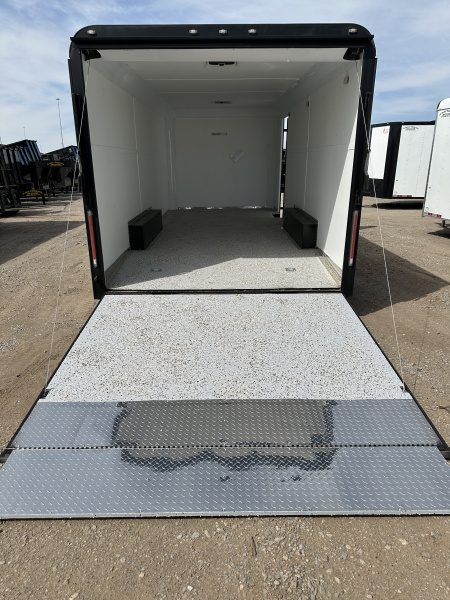 New 2023 Cargo Craft 8.5'x20'x7'tall Basic Auto Carrier Black / Black out Cargo / Enclosed Trailer