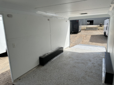 New 2023 Cargo Craft 8.5'x20'x7'tall Basic Auto Carrier Black / Black out Cargo / Enclosed Trailer