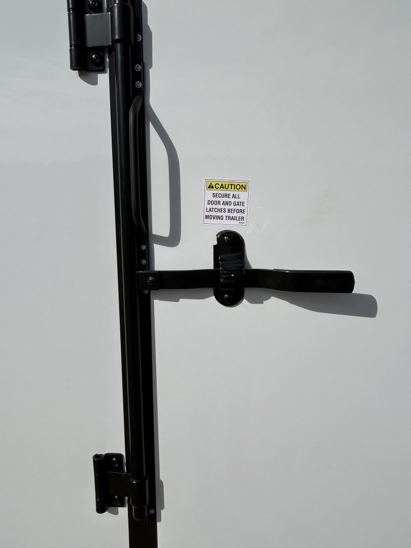 New 2026 Family Trailer 7x16 Tandem Axles Cargo / Enclosed Trailer-ScrewlessExterior - Blackout Pkg- Rear Spoiler