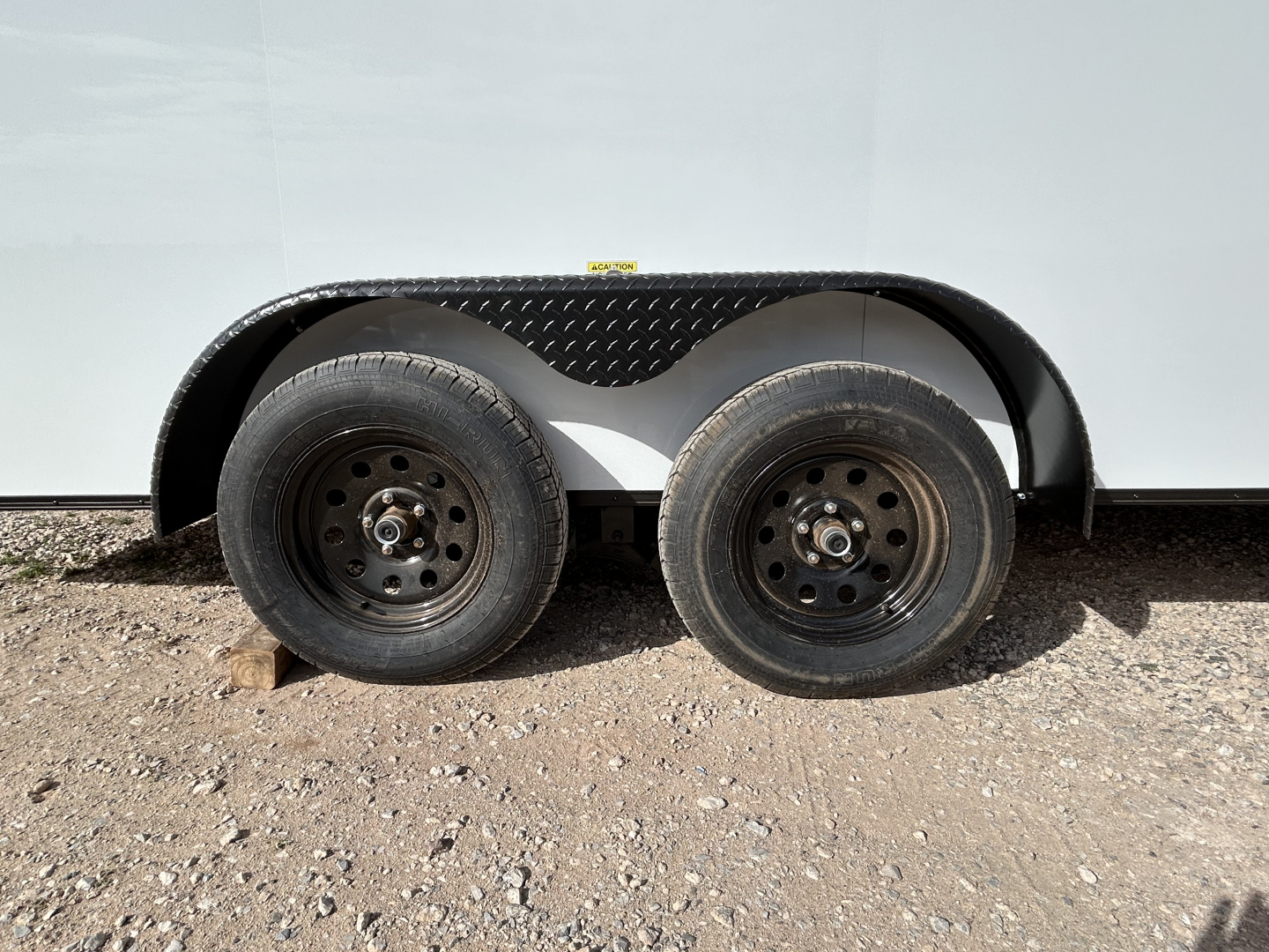 New 2026 Family Trailer 7x16 Tandem Axles Cargo / Enclosed Trailer-ScrewlessExterior - Blackout Pkg- Rear Spoiler