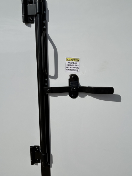 New 2026 Family Trailer 7x16 Tandem Axles Cargo / Enclosed Trailer-ScrewlessExterior - Blackout Pkg- Rear Spoiler