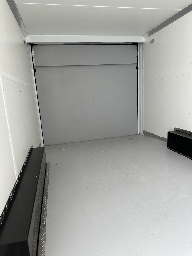 New 2025 Cargo Craft 8.5'x20'x7'tall Elite V Nose Car Hauler White Blk out Cargo / Enclosed Trailer