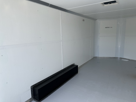 New 2025 Cargo Craft 8.5'x20'x7'tall Elite V Nose Car Hauler White Blk out Cargo / Enclosed Trailer