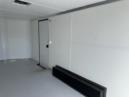 New 2025 Cargo Craft 8.5'x20'x7'tall Elite V Nose Car Hauler White Blk out Cargo / Enclosed Trailer