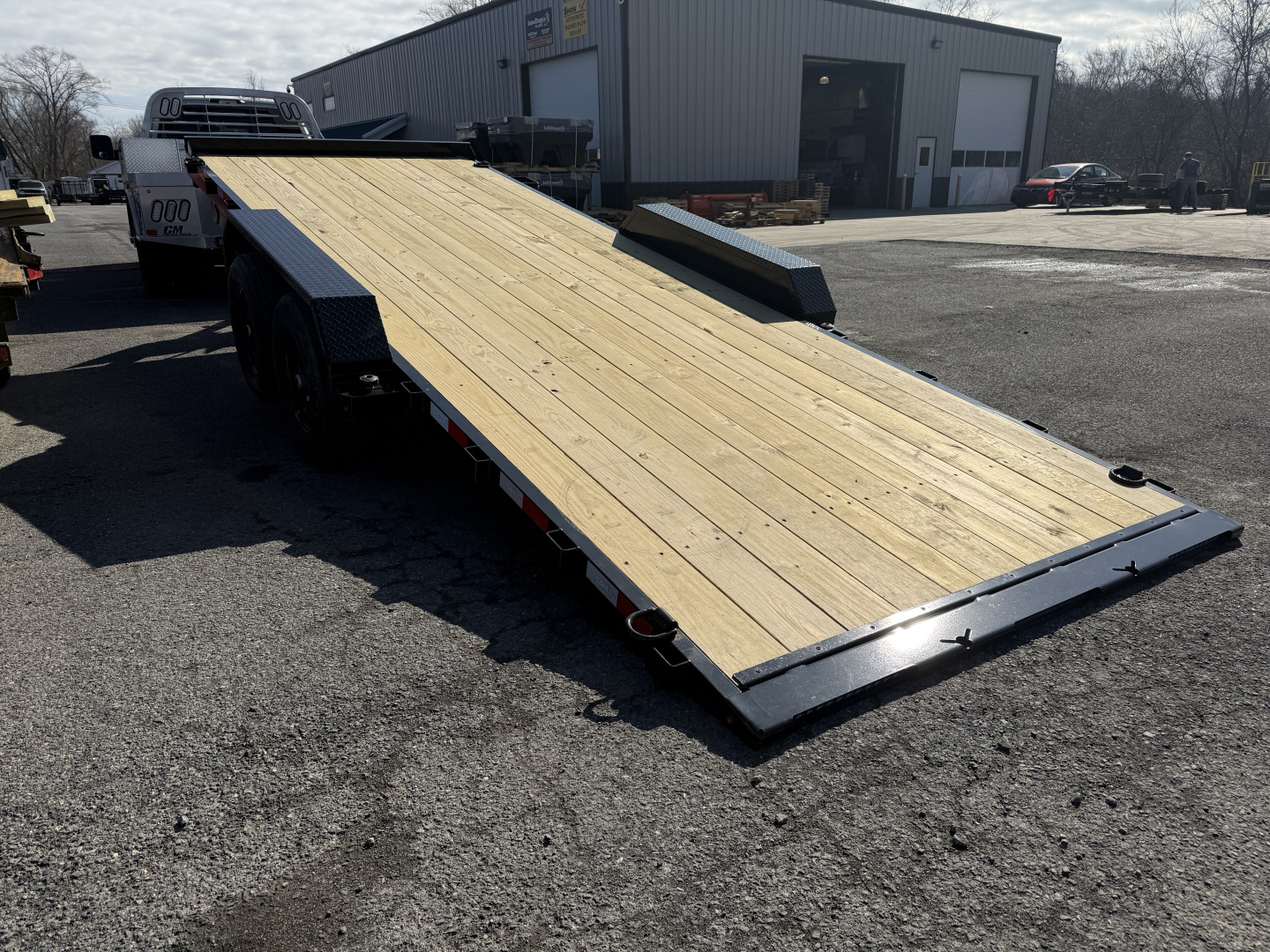 New 2026 CAM 20' Tilt Car Hauler - 10K GVWR