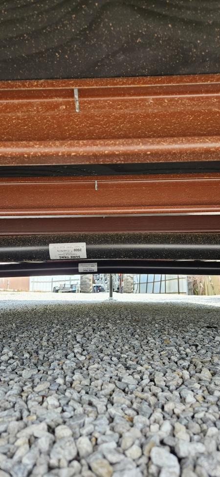 New 2026 Family Trailer 7x12 Tandem Axles Cargo / Enclosed Trailer- Screwless Exterior - Blackout Pkg - Rear Spoiler
