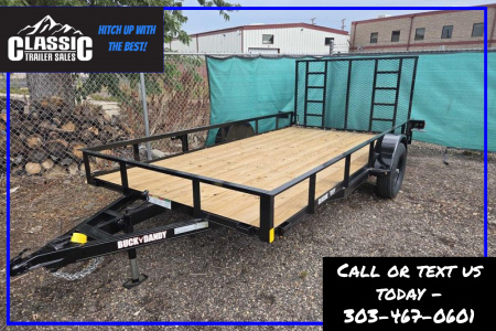 New 2026 Buck Dandy LB814 Utility Trailer