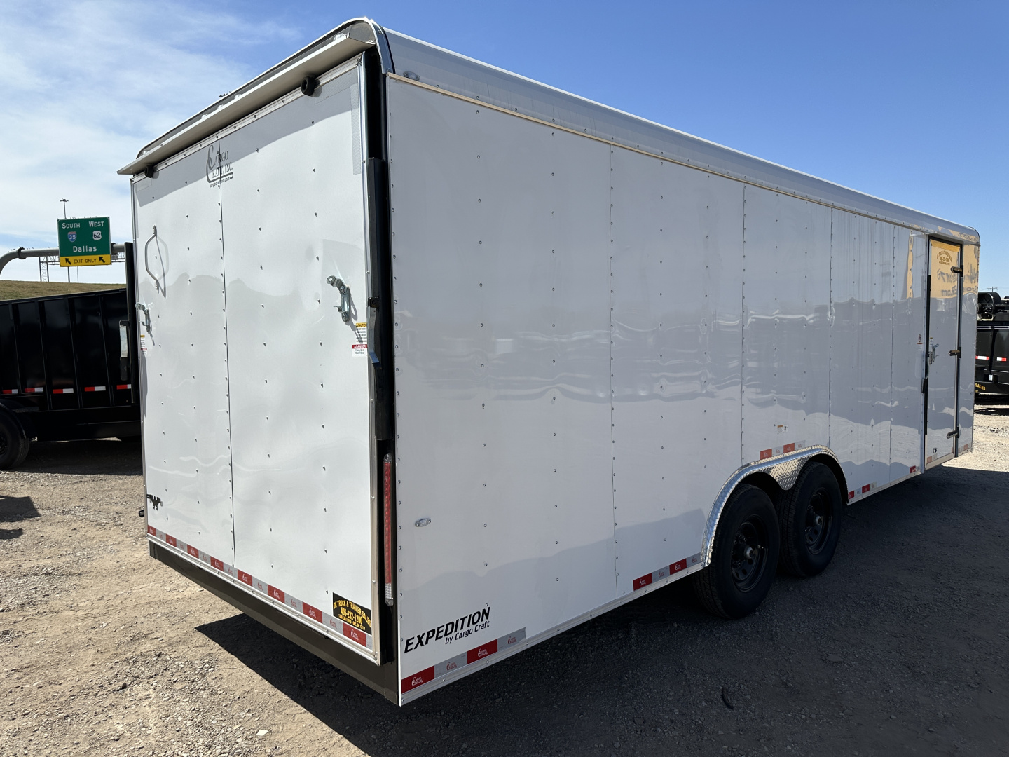 New 2026 Cargo Craft 8.5'x24'x7'tall Expedition Extreme 7ks etrac & ramp Cargo / Enclosed Trailer