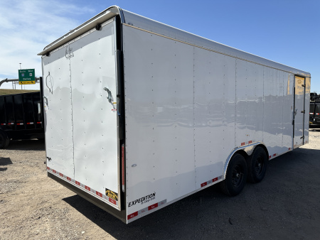 New 2026 Cargo Craft 8.5'x24'x7'tall Expedition Extreme 7ks etrac & ramp Cargo / Enclosed Trailer