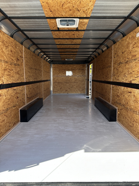 New 2026 Cargo Craft 8.5'x24'x7'tall Expedition Extreme 7ks etrac & ramp Cargo / Enclosed Trailer