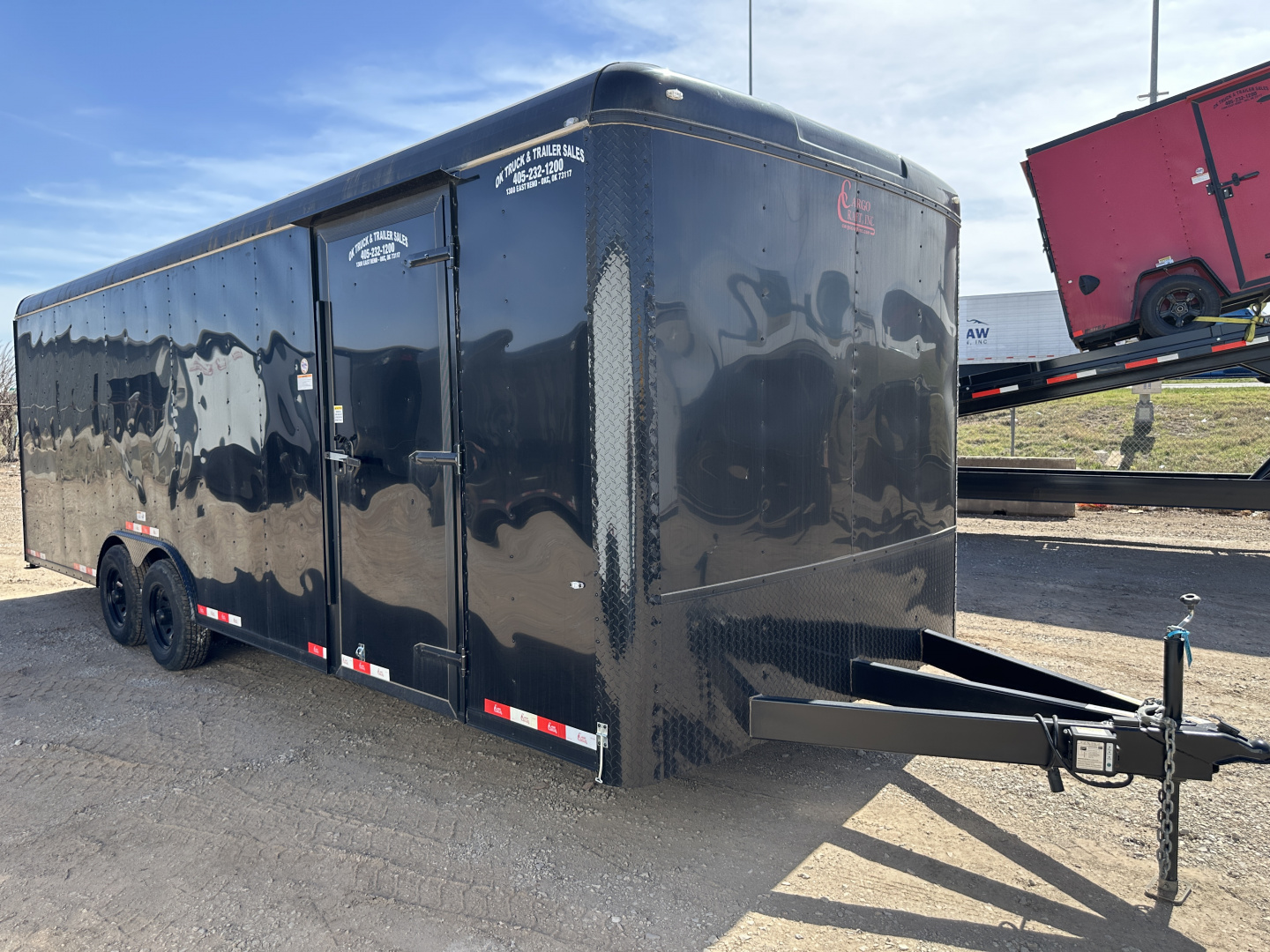 New 2025 Cargo Craft 8.5'x24'x7'tall Basic Auto Carrier Black/Black out Cargo / Enclosed Trailer