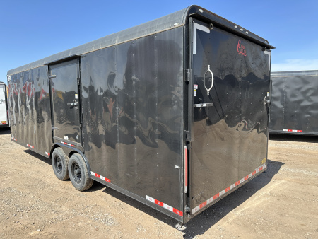 New 2025 Cargo Craft 8.5'x24'x7'tall Basic Auto Carrier Black/Black out Cargo / Enclosed Trailer