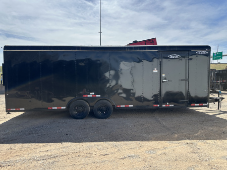 New 2025 Cargo Craft 8.5'x24'x7'tall Basic Auto Carrier Black/Black out Cargo / Enclosed Trailer