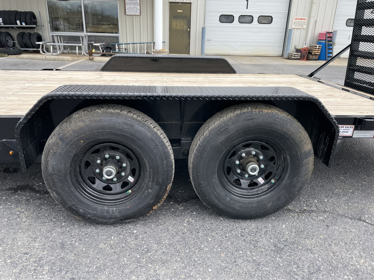 New 2026 Sure-Trac 82"X18+2 14K Equipment Trailer