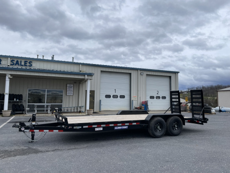 New 2026 Sure-Trac 82 X18+2 14K Equipment Trailer