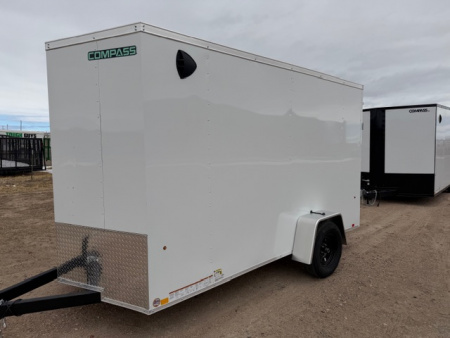 New 2026 Compass Indigo DLX 6x12 Enclosed Trailer 3K