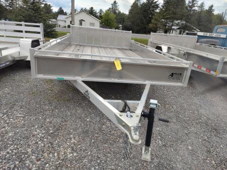 New 2026 Nordtek 7X12 Aluminum Closed Side Utility Trailer