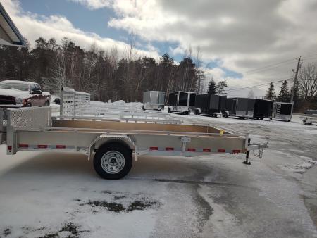 New 2026 Nordtek 7X14 Aluminum Closed Side Utility Trailer