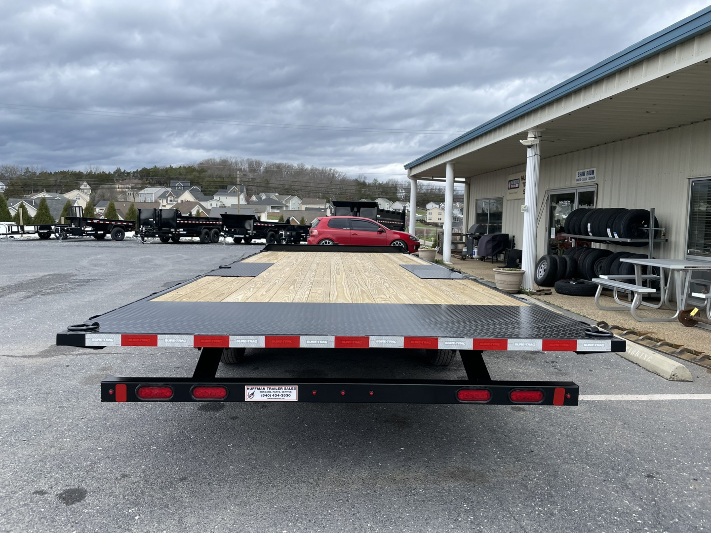 New 2026 Sure-Trac 102"X22' Deckover Power Tilt Trailer