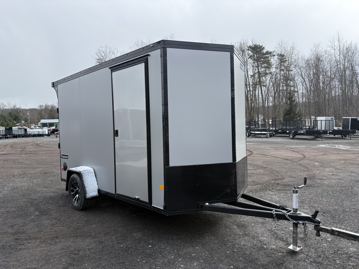 New 2026 HAULMARK Transport V 6x12 with 7' Interior Translucent Roof and MORE Cargo / Enclosed Trailer