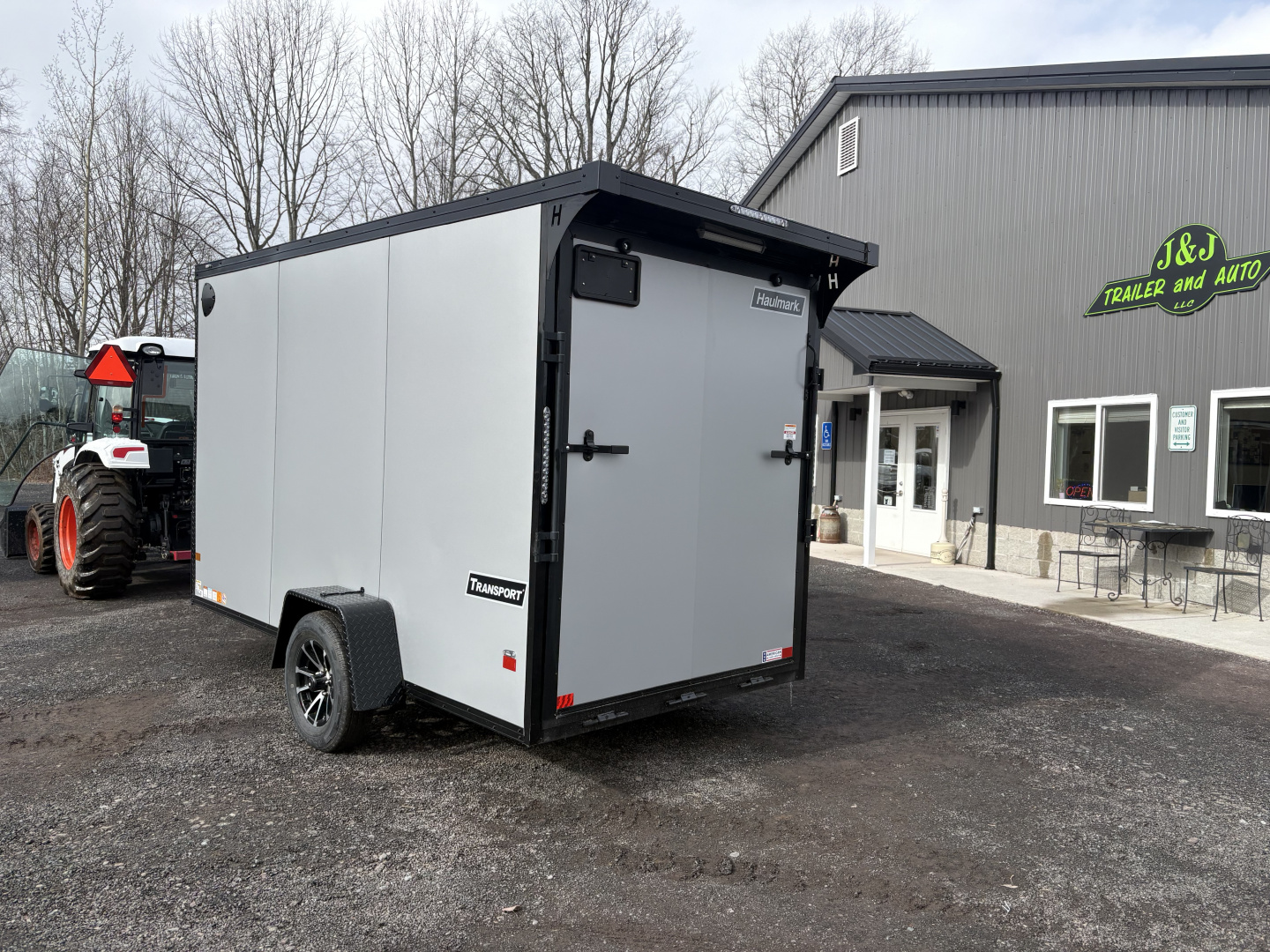New 2026 HAULMARK Transport V 6x12 with 7' Interior Translucent Roof and MORE Cargo / Enclosed Trailer