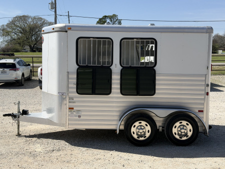 Used 2013 Sundowner 2 Horse Bumper Pull Horse Trailer
