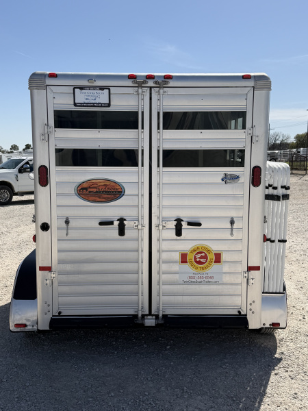 Used 2013 Sundowner 2 Horse Bumper Pull Horse Trailer