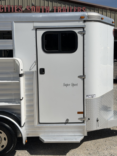 Used 2013 Sundowner 2 Horse Bumper Pull Horse Trailer