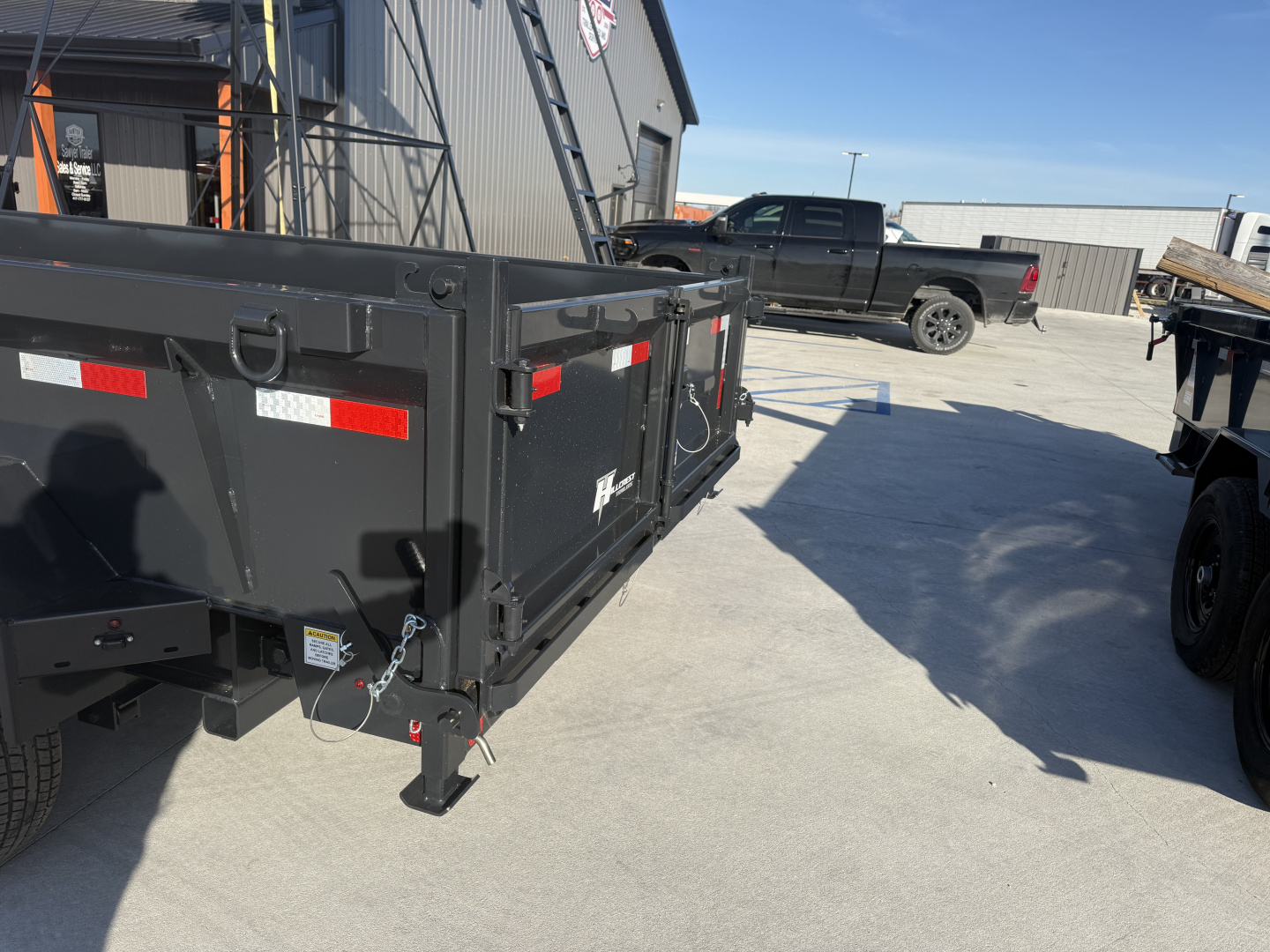 New 2026 Hillcrest Trailers 14714SD Dump Trailer