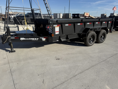 New 2026 Hillcrest Trailers 14714SD Dump Trailer