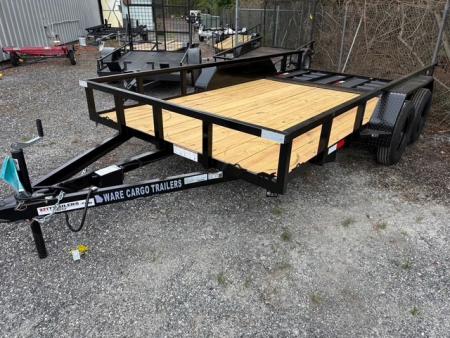 New 2026 Ware Cargo Trailers 7 x 14 Utility Trailer