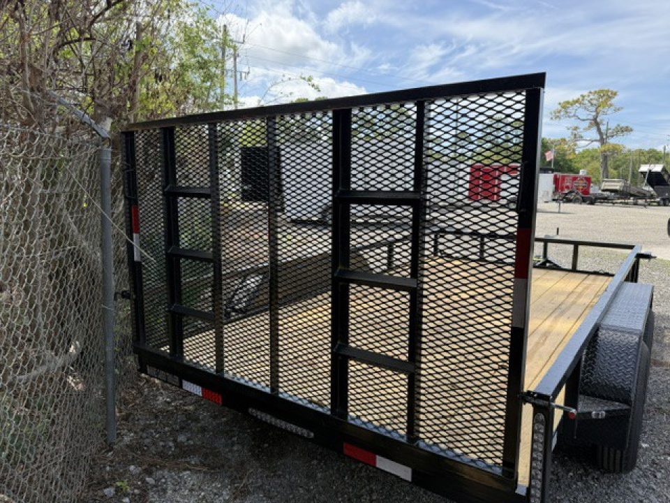 New 2026 Ware Cargo Trailers 7 x 16 Tandem Axle Utility Trailer