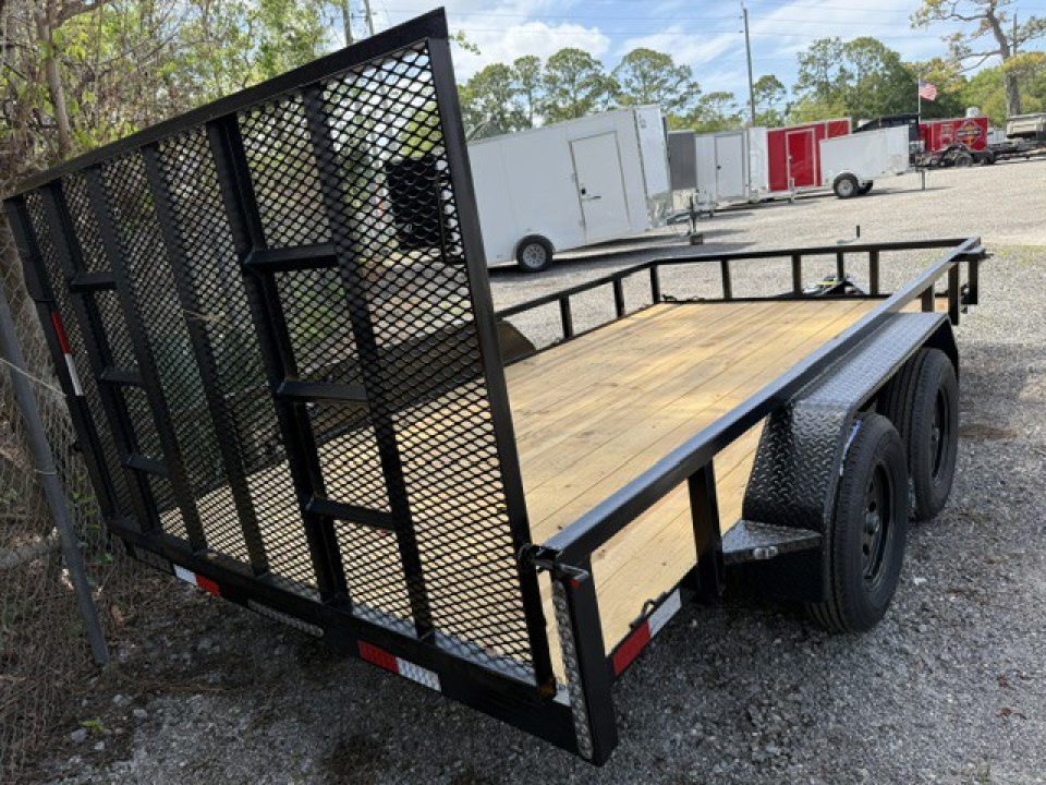 New 2026 Ware Cargo Trailers 7 x 16 Tandem Axle Utility Trailer