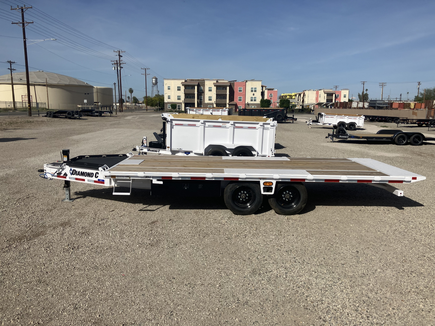New 2026 Diamond C Trailers DET 207 20X102 Deckover Trailer