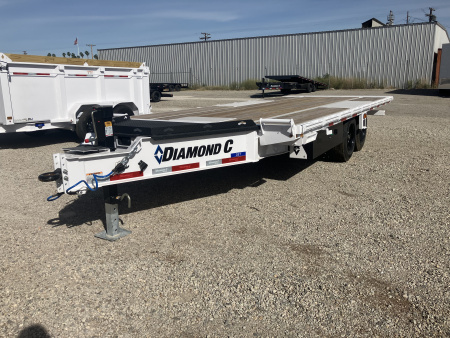 New 2026 Diamond C Trailers DET 207 20X102 Tilt Trailer